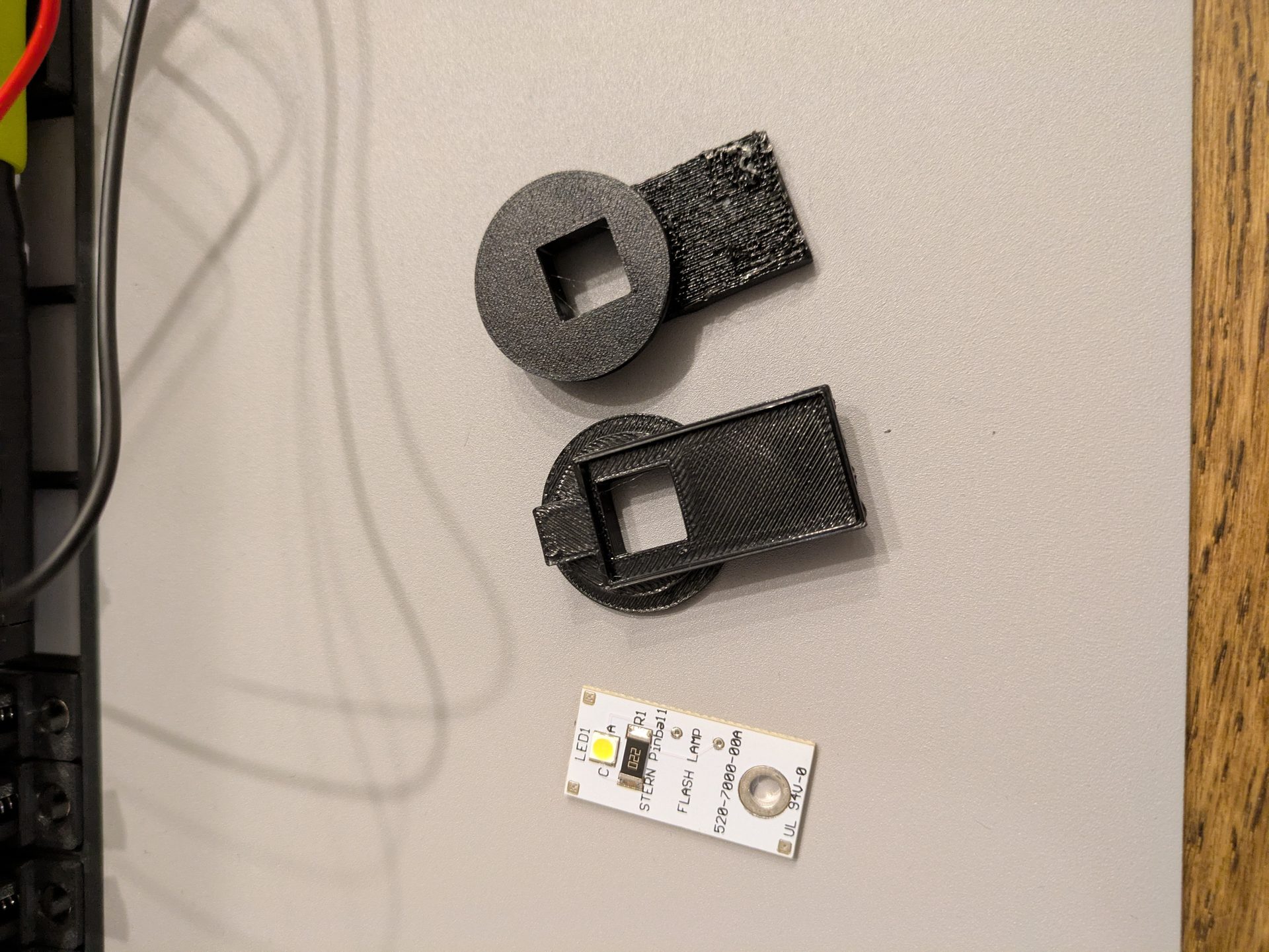 3D print with LEDs