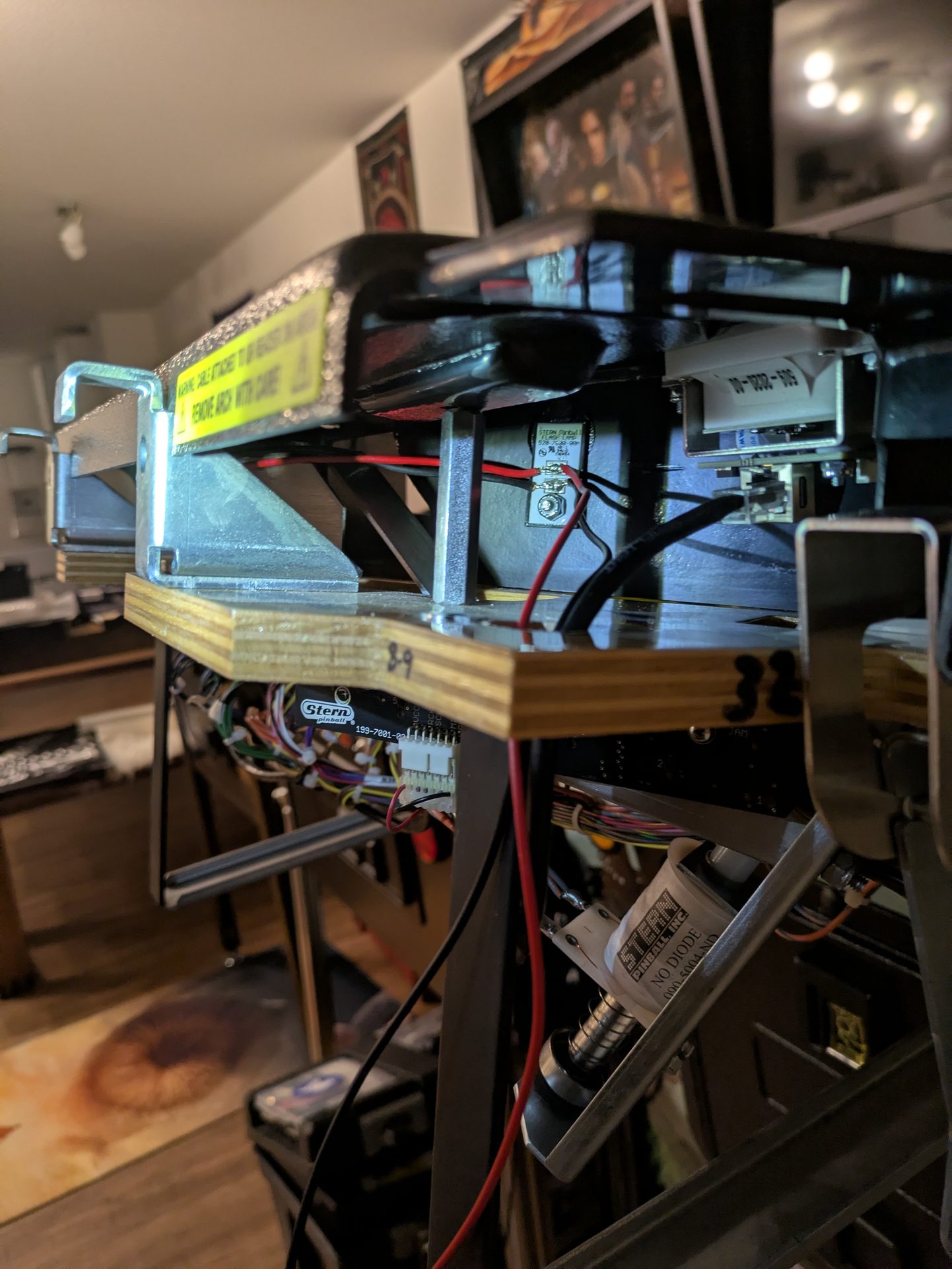 Cable routing, second view